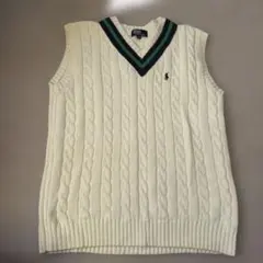 Polo by Ralph Lauren ケーブルニットベスト 160