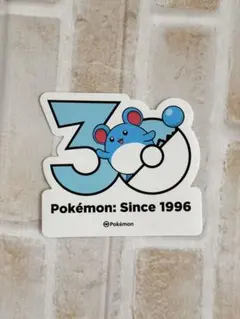 ポケセン キミにあえた！ シール ステッカー マリル シークレット