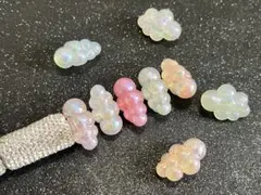 雲型ビーズ 多色 ランダム3p