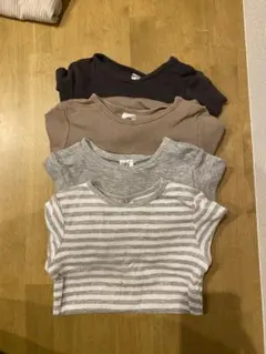 ベビー 肌着 ロンパース 4点セット まとめ売り　H&M
