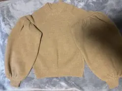 ESTNATION コラム COLUMN ウール ボリュームスリーブ ニット