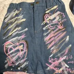 Black Edona キッズ デニムスカート 120cm