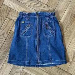 ANGEL BLUE デニムスカート チャック 150