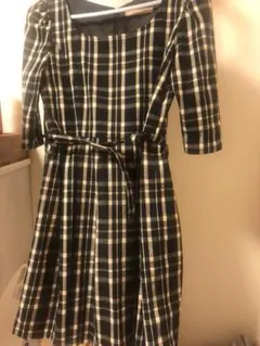 dazzlin チェックワンピース