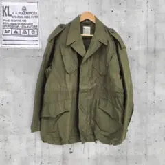 【ボタン3箇所欠損】89年製 オランダ軍 フィールドジャケット KL実物 80s