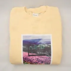 moussy マウジー プリント スウェット トレーナー フリーサイズ