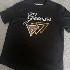 Guess ロゴ入りTシャツ ブラックS
