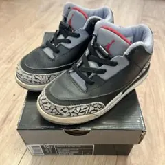 中古16cm NIKE AIR JORDAN 3 RETRO TDジョーダン