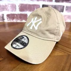 New Era 9TWENTY ニューヨーク・ヤンキース キャップ　ベージュ