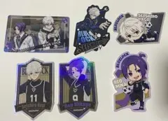 ブルーロック 御影 玲王＆凪 誠士郎 ステッカーとカードセット