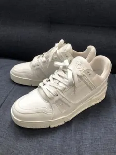 ルイヴィトン LVトレイナーライン スニーカー UK6.5ホワイト 白