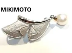 極美品✨ MIKIMOTO ミキモト パール ブローチ ロゴ 刻印 1950 - メルカリ