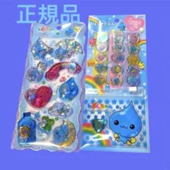 正規品　クーリア　しずくちゃん　おはじきシール　ウォーターインシール　2セット
