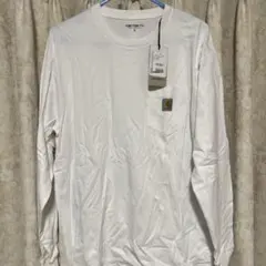 Carhartt 長袖シャツ Sサイズ ホワイト