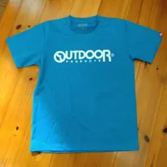 OUTDOOR PRODUCTS Tシャツ ブルー Mサイズ