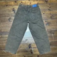 BIG BOY ブラウン ワイドレッグデニム