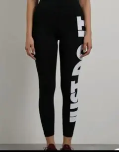 ブラック JUST DO IT ロゴ レギンス
