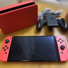Nintendo Switch 有機ELモデル マリオレッド(SDカード付き)
