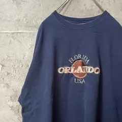 ORLANDO FLORIDA USA 刺繍 アメカジ Tシャツ