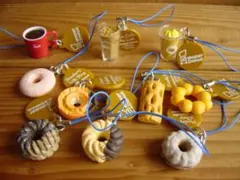 ♯Fhg11BZ　ミスタードーナツストラップ10種