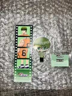 黒子のバスケ　戦う背中　緑間新太郎 アクリルスタンド 特典　イラストカード