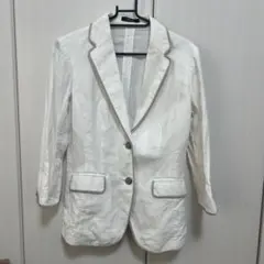 COMME CA ISM テーラードジャケット ホワイトのサムネイル