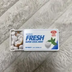 FRESH SUPER COOL MINT 50タブレット 猫デザイン　ガチャ