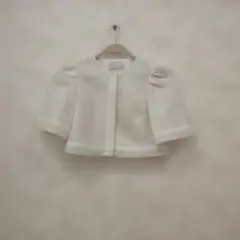 CELFORD ホワイト ショートジャケット ボレロのサムネイル