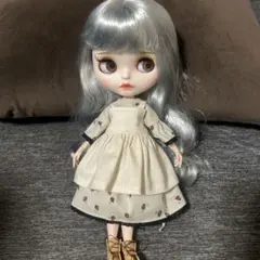 アイシードールサイズ いちご柄ワンピースセット　#159のサムネイル