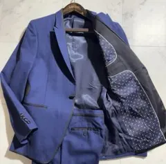 【希少モデル】ポールスミス PaulSmith ネイビー　スーツ　タキシード M