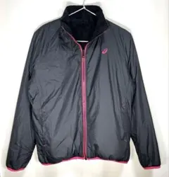 asicsアシックス リバーシブル ボアジャケット フリースジャケットジャンパー