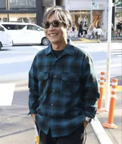 PENDLETON ライトオン ボードシャツウールシャツ M 美品