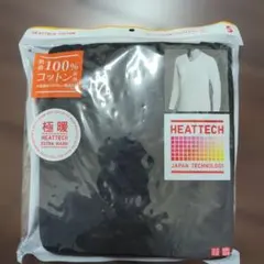 ユニクロ極暖HEATTECH Vネック Tシャツ Sサイズ ブラック