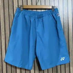 ヨネックス　ハーフパンツ　水色　Lサイズ ベリークール