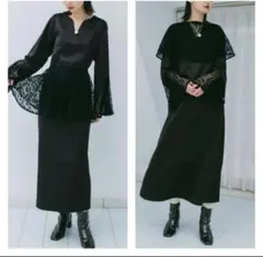 【最終値下】sahara Multi Way Cape Lace Dress