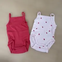 H&M オーガニックコットン ベビー肌着セット