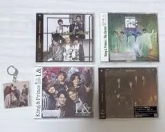 【新品未開封】King & Prince CD4枚 キーホルダー