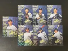 オリックス　トレカ 7枚セット（岸田、若月、宮城、曽谷、西川、紅林、杉本）