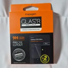 Spigen GLAS.tR SLIM Galaxy S20Ultra 2パック