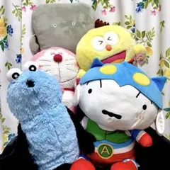 大きいぬいぐるみまとめ売り パペットスンスン ドラえもん コロ助 シロ ヌリカベ