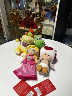 【専用】USJ マリオぬいぐるみ4点セットSUPER NINTENDOWORLD