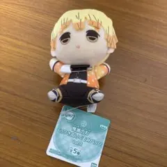 【即購入可】鬼滅の刃 我妻善逸 くっつきぬいぐるみバッジ