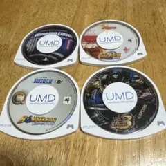 PSPソフト4本まとめ売り ソフトのみ