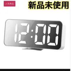 【IKEA】 NOLLNING ノールニング 置時計 ホワイト 18x8cm
