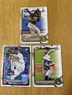 若手期待選手　1st bowman paperセット売り