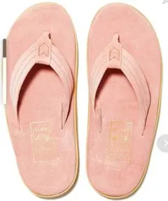 【未使用品】アイランドスリッパ スエード ピンク　サイズ6 アイランドスリッパ 24cm スエード スタッズ 星 フクシアピンク