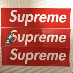 Supreme ロゴステッカー 3枚セット