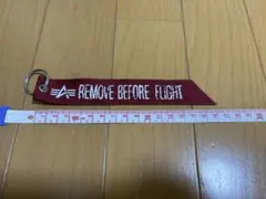 アルファインダストリーズ 赤タグ フライトタグ リボン