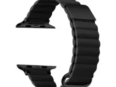 Apple Watch アップル ウォッチマグネット式 PUレザー ストラップ