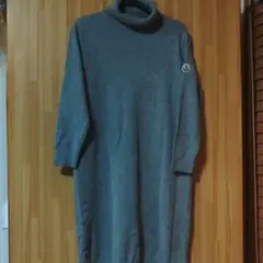 MONCLER　モンクレール　ニットワンピース　グレー